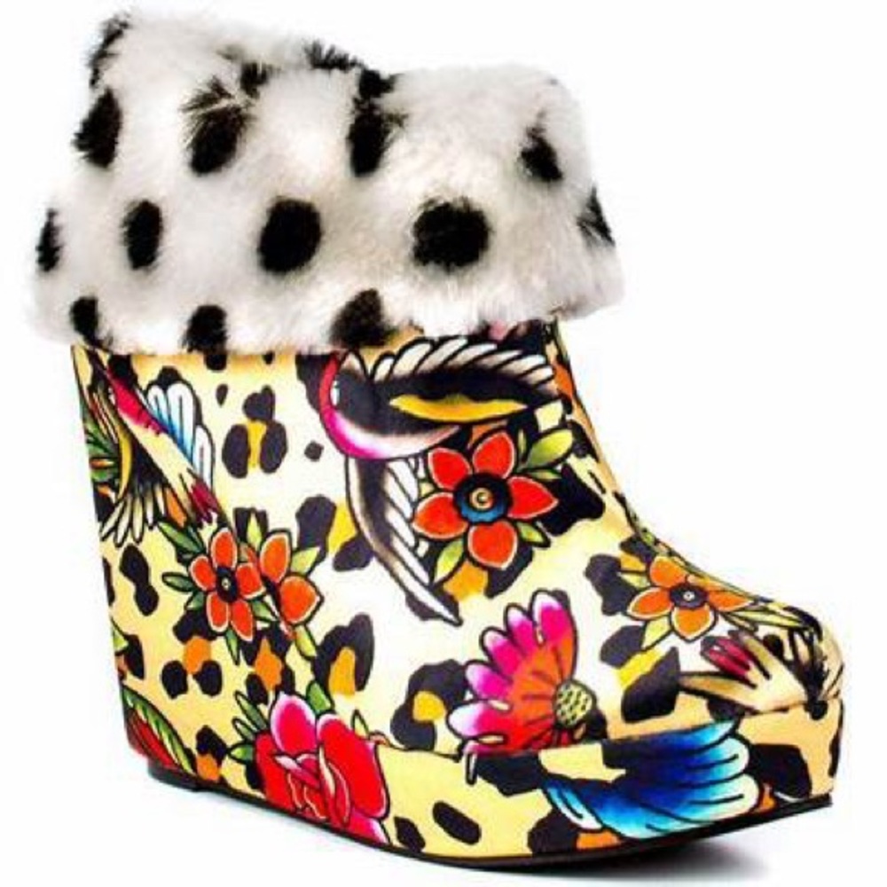 Iron Fist Women's Lounge Days Wedge Bootie
